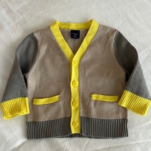 Baby Gap Cotton Cardigan. 6-12 months.